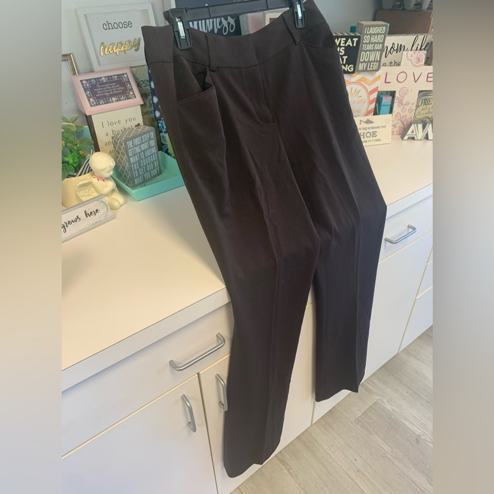 Anne Klein Brown Dress Pants size 10